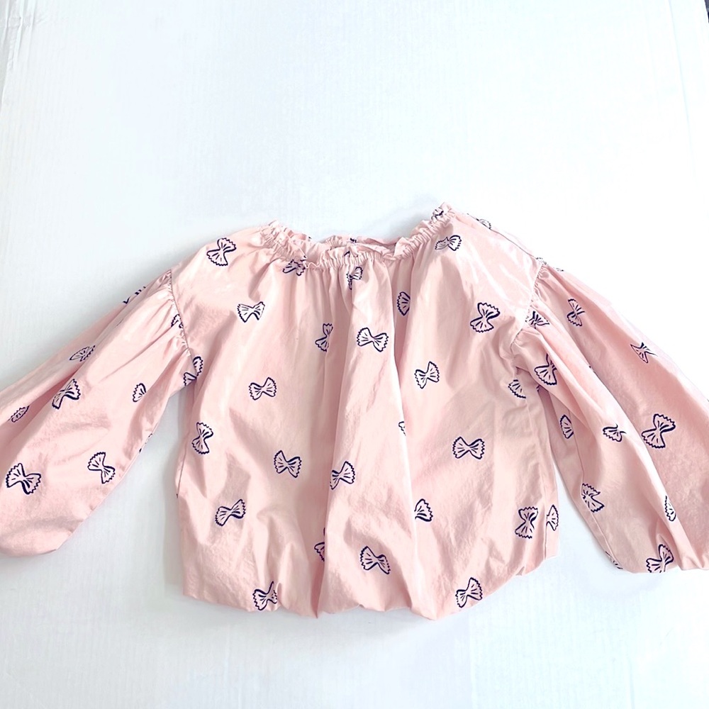 Stem Toddler Girls Bow Blouse, Size 3